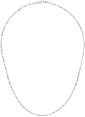 Tom Wood Silver Anker Chain Necklace