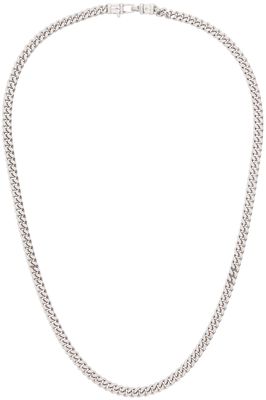 Tom Wood Silver Curb Chain Necklace