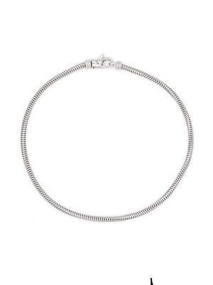 Tom Wood snake-chain polished bracelet - Silver