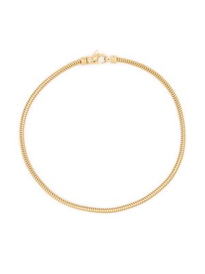 Tom Wood snake-chain silver bracelet - Gold