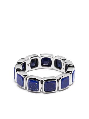 Tom Wood sterling silver cushion lapis ring