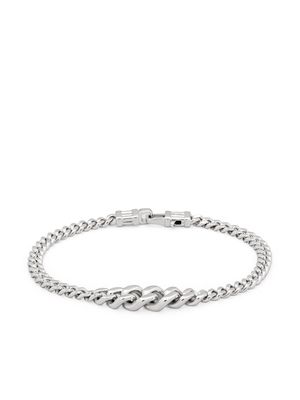 Tom Wood sterling silver Dean curb-chain bracelet