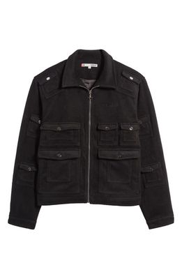 TOMBOGO Multipocket Wool Jacket in Black