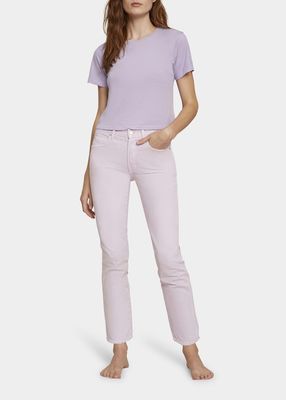 Tomboy Straight Cropped Jeans
