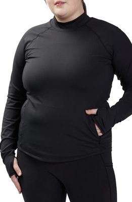 TomboyX Foundation Long Sleeve T-Shirt in Black