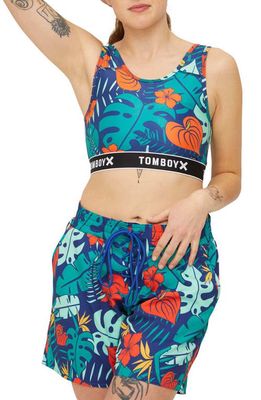 TomboyX Sport Bikini Top in Island Shade