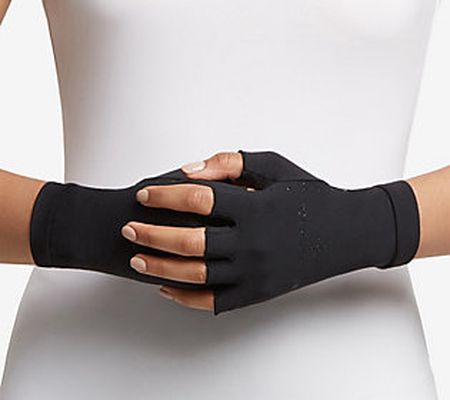 Tommie Copper Infrared Compression Fingerless Gloves