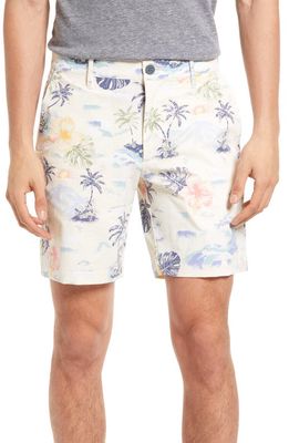 Tommy Bahama Aloha Fairway IslandZone® Flat Front Shorts in Bleached Sand