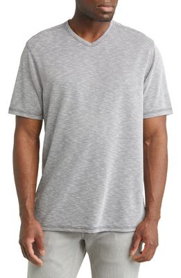 Tommy Bahama Cape Cayo V-Neck T-Shirt in Coal
