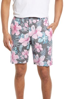 Tommy Bahama Captiva Island Reversible Linen Shorts in Fog Grey