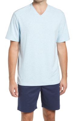 Tommy Bahama Costa Vera V-Neck T-Shirt in Picasso Blue