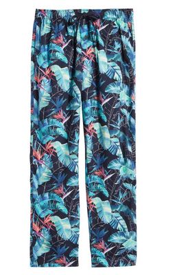 Tommy Bahama Cotton Pajama Pants in Navy Print