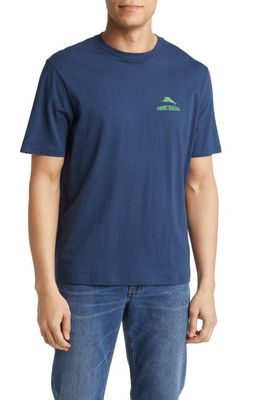 Tommy Bahama Grassy Conditions Graphic T-Shirt in Navy