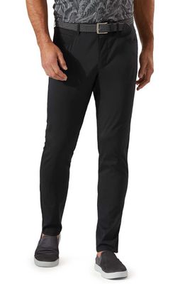 Tommy Bahama IslandZone Stretch Recycled Polyester Performance Pants in Black