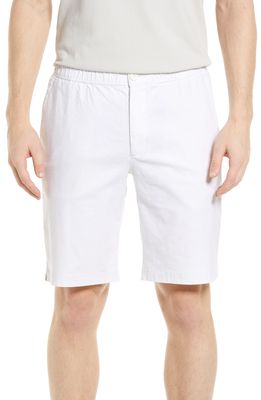 Tommy Bahama Linen in Paradise Flat Front Shorts in White