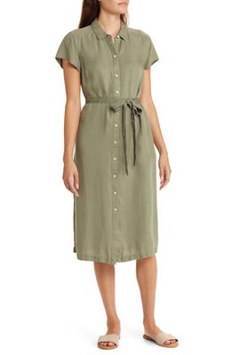 Tommy Bahama Mission Beach Midi Shirtdress in Tea Leaf