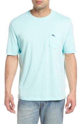 Tommy Bahama 'New Bali Sky' Original Fit Crewneck Pocket T-Shirt in Aqua Mist