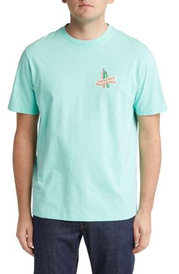 Tommy Bahama Noncorporate Ladder Graphic T-Shirt in Gentle Breeze