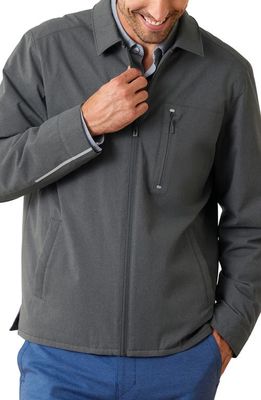 Tommy Bahama Park City Water Repellent Jacket in Carbon Grey