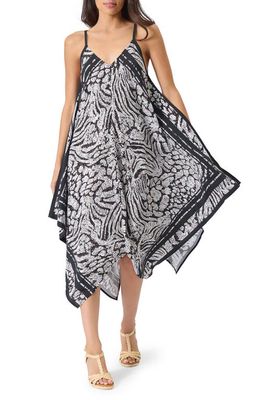 Tommy Bahama Playa Brava Cover-Up Scarf Dress in Black