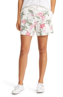 Tommy Bahama Sea Mist Beachway Blooms Drawstring Shorts in Coconut