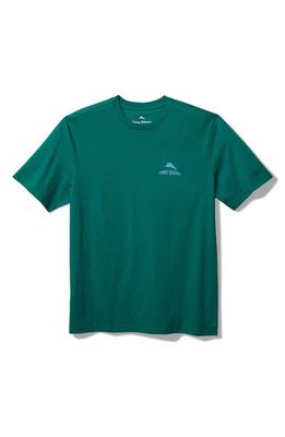 Tommy Bahama The Rowing Stones Cotton Graphic T-Shirt in Deep Sea Teal