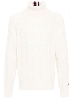 Tommy Hilfiger cable-knit jumper - White