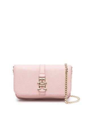 Tommy Hilfiger chain link strap cross body bag - Pink