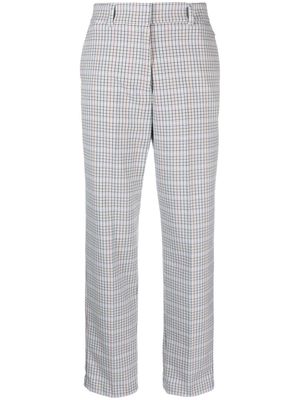 Tommy Hilfiger check cropped trousers - Blue