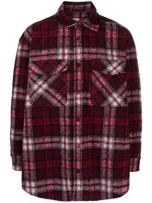 Tommy Hilfiger checked long-sleeve shirt - Red