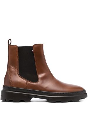 Tommy Hilfiger Comfort leather Chelsea boots - Brown