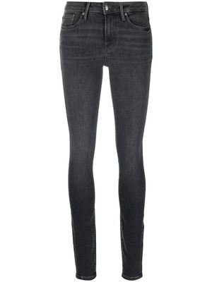 Tommy Hilfiger Como mid-rise skinny jeans - Black