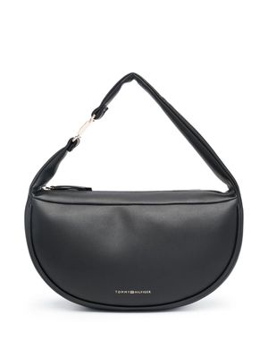 Tommy Hilfiger Contemporary smooth-grain shoulder bag - Black
