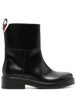 Tommy Hilfiger Cool leather ankle boots - Black