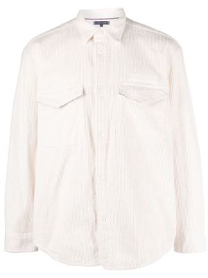 Tommy Hilfiger corduroy cotton shirt - White