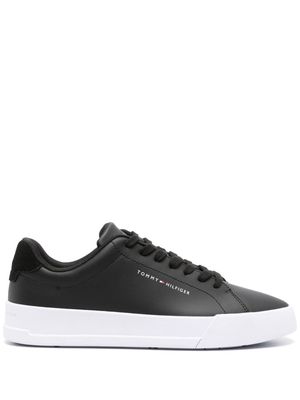 Tommy Hilfiger Court Leisure leather sneakers - Black