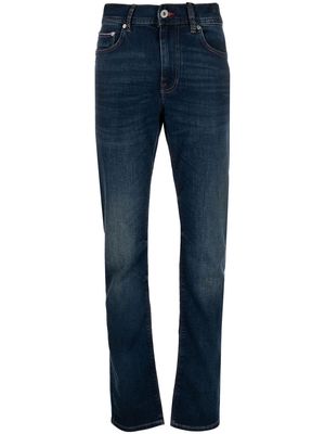 Tommy Hilfiger crease-effect straight-leg jeans - Blue