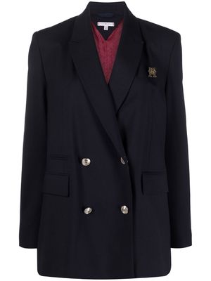 Tommy Hilfiger double-breasted tailored blazer - Blue