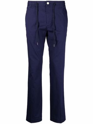 Tommy Hilfiger drawstring-waist chino trousers - Blue