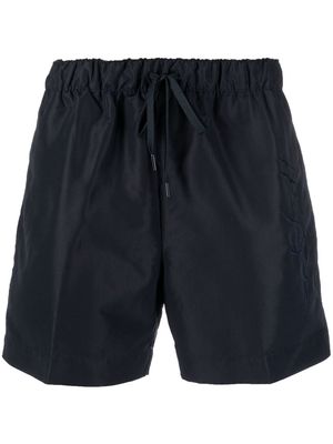 Tommy Hilfiger elasticated-drawstring swim-shorts - Blue