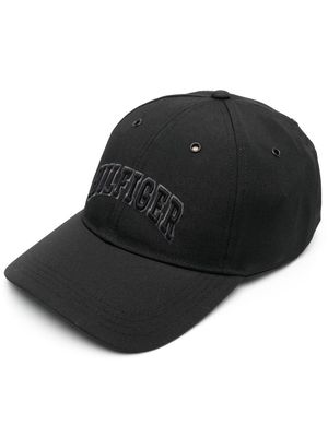 Tommy Hilfiger embroidered-logo baseball cap - Black