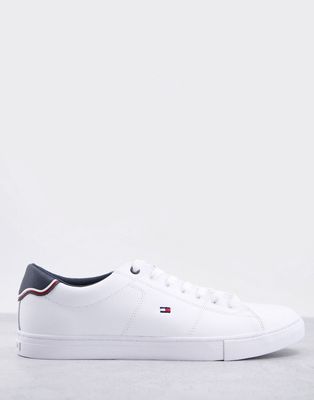Tommy Hilfiger essential leather sneakers in white