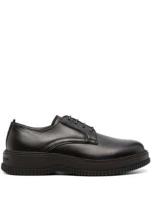 Tommy Hilfiger Everyday round-toe leather brogues - Black