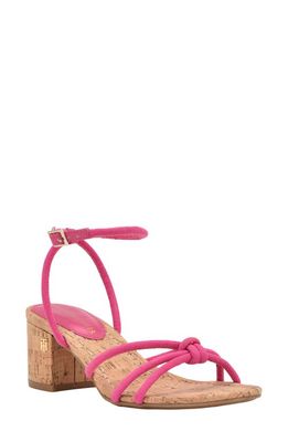 Tommy Hilfiger Gela Ankle Strap Sandal in Medium Pink 660
