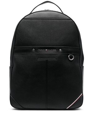 Tommy Hilfiger grained texture backpack - Black