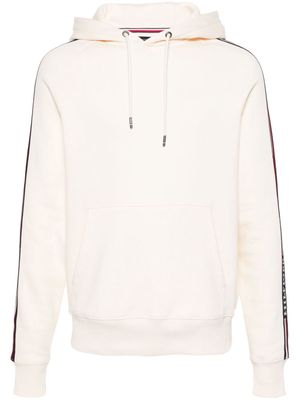 Tommy Hilfiger grosgrain-trim hoodie - Neutrals