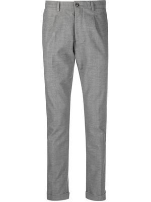 Tommy Hilfiger herringbone-print detail trousers - Grey