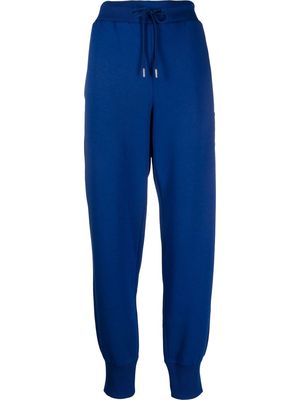 Tommy Hilfiger high-waisted cotton-blend track-pants - Blue