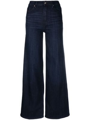 Tommy Hilfiger high-waisted wide leg jeans - Blue