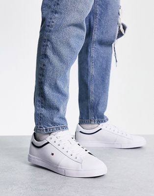 Tommy Hilfiger iconic leather sneakers in white